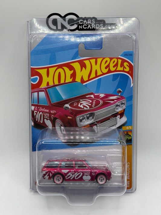 2023 Hot Wheels Super Treasure Hunt Datsun 510 Wagon With Protector