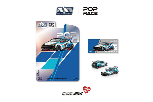 POPRACE 1:64 PANDEM GR YARIS - AUTO FINESSE (enigma exclusive edition)