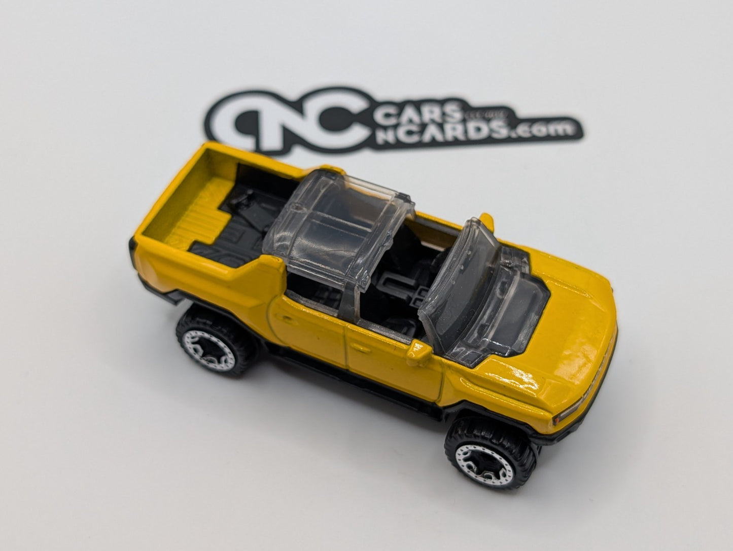 2022 Hot Wheels HW Green Speed GMC Hummer EV Yellow LOOSE