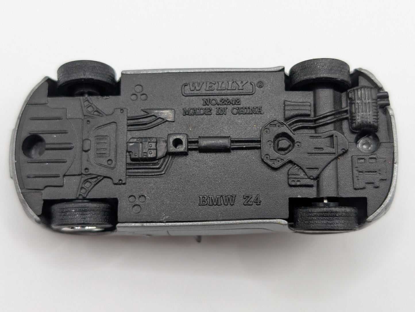 Welly 1/64 No. 2242 BMW Z4 Silver LOOSE