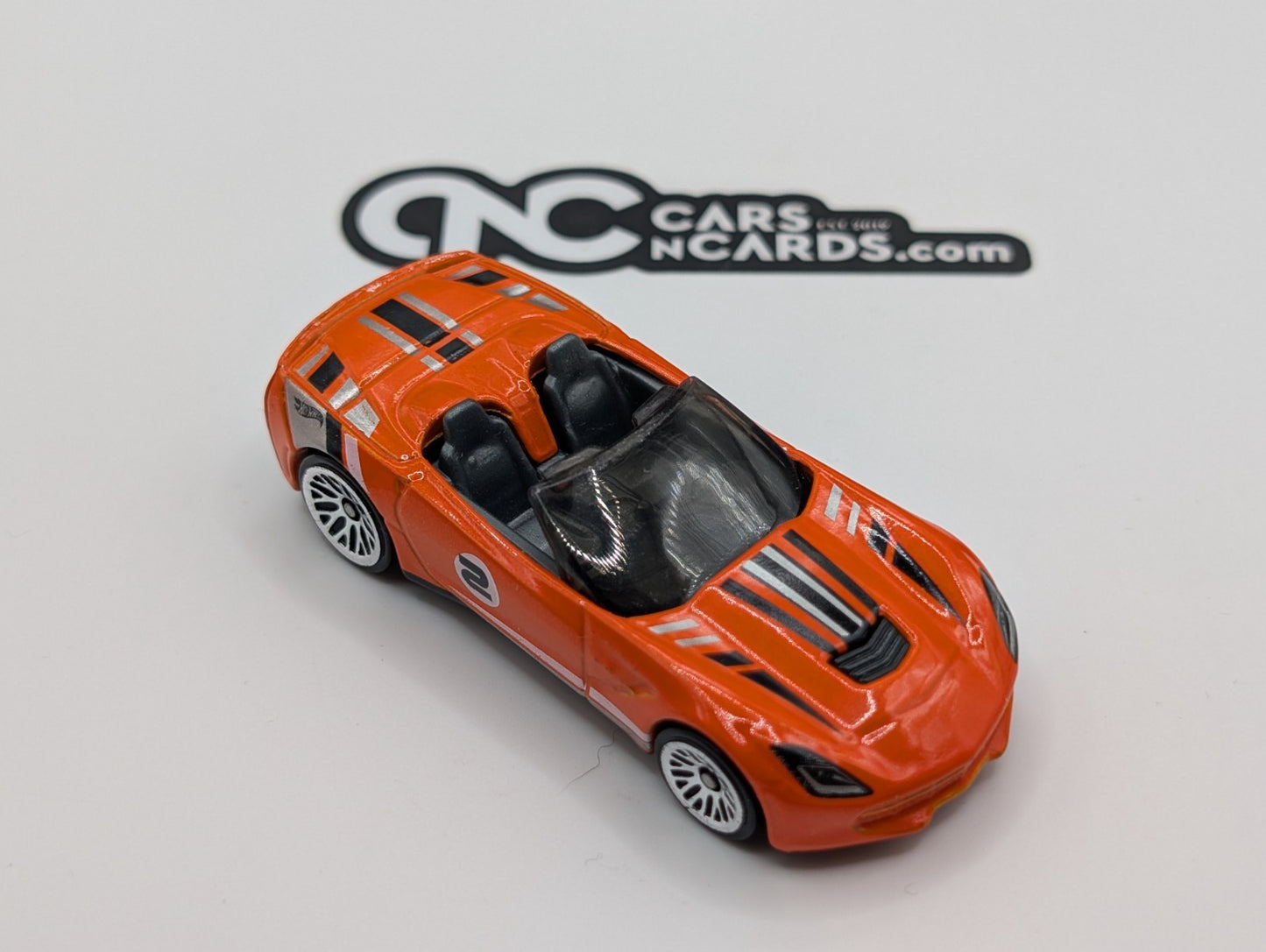 2020 Hot Wheels Mystery Models '14 Corvette Stingray Convertible Orange LOOSE