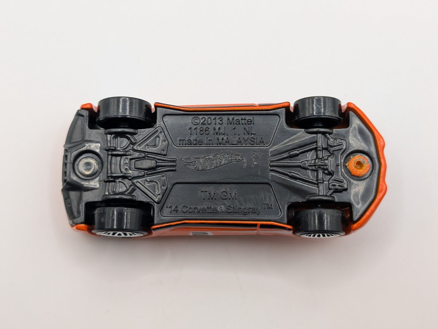 2020 Hot Wheels Mystery Models '14 Corvette Stingray Convertible Orange LOOSE