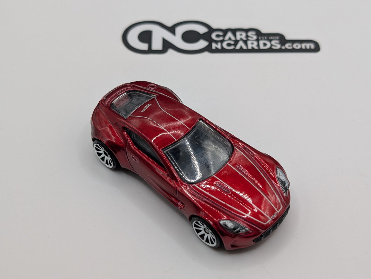 2017 Hot Wheels HW Exotics Aston Martin One-77 Red LOOSE