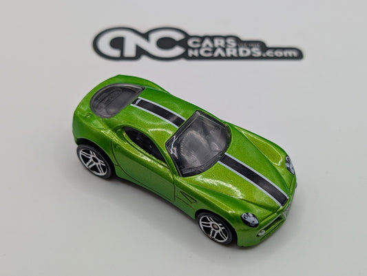 2016 Hot Wheels Exotics 5 Pack Exclusive Alfa Romeo 8C Competizione Green LOOSE
