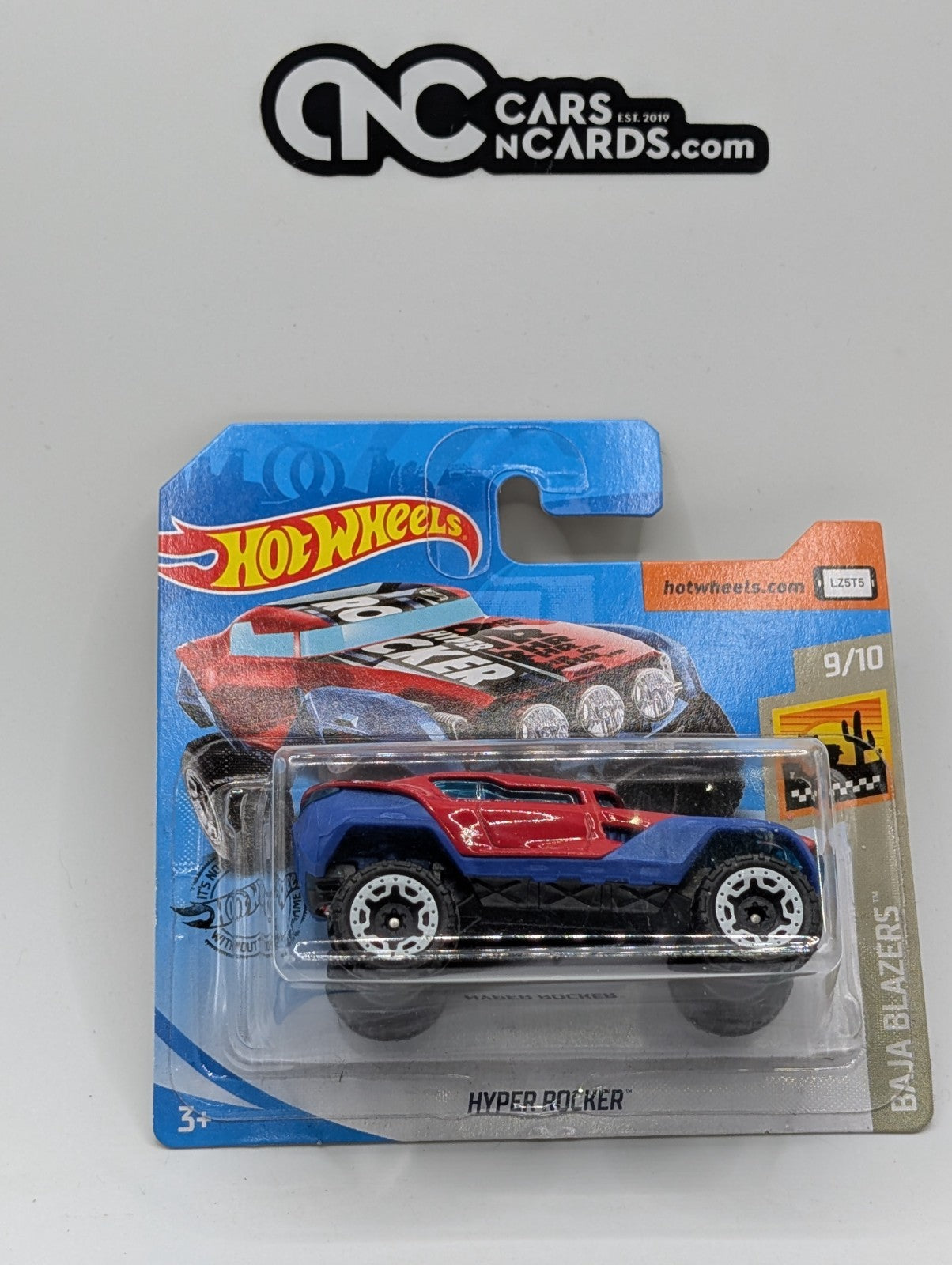 Hot Wheels Baja Blazers 9/10 Hyper Rocker 29/250 Short Card (Soft Corners)