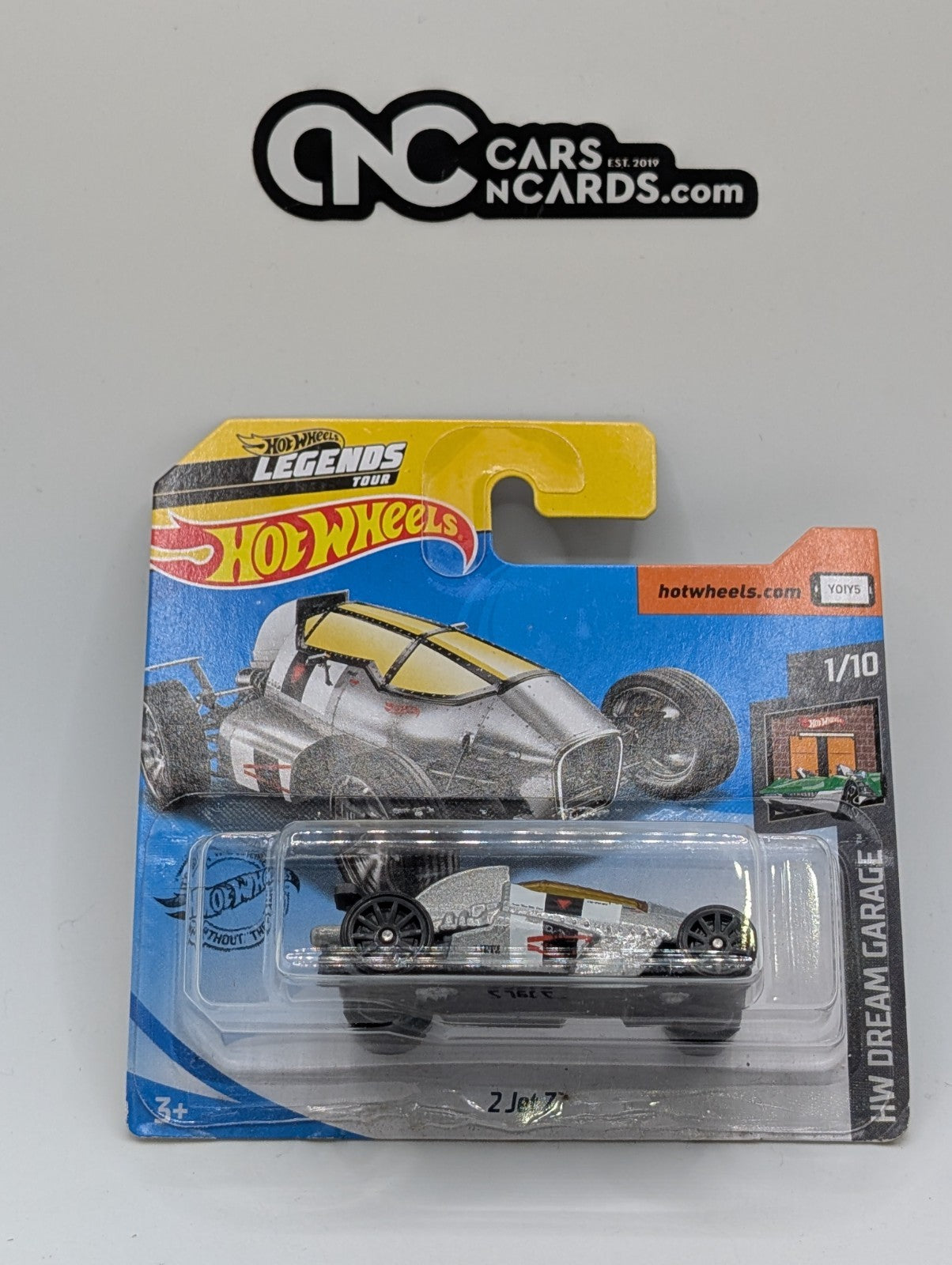 Hot Wheels HW Dream Garage 1/10 2 Jet Z Short Card (Card Damage)