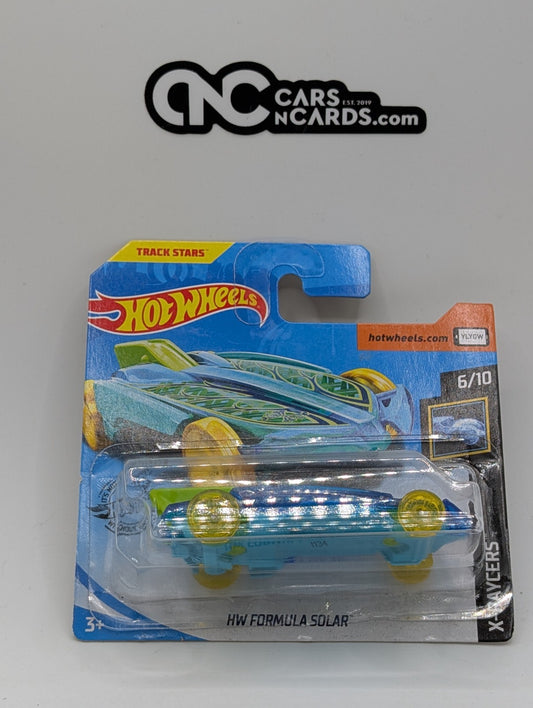 Hot Wheels X-Raycers 6/10 HW Formula Solar Short Card (Card Damage)