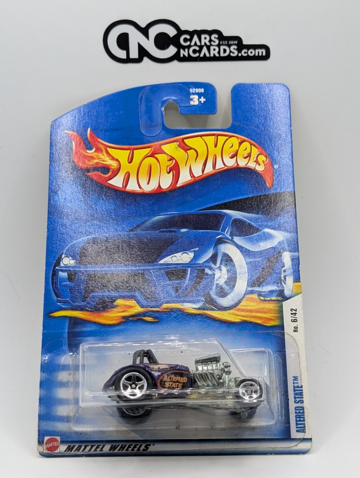 2002 Hot Wheels First Editions 6/42 Altered State Purple #18 (Card Damage)