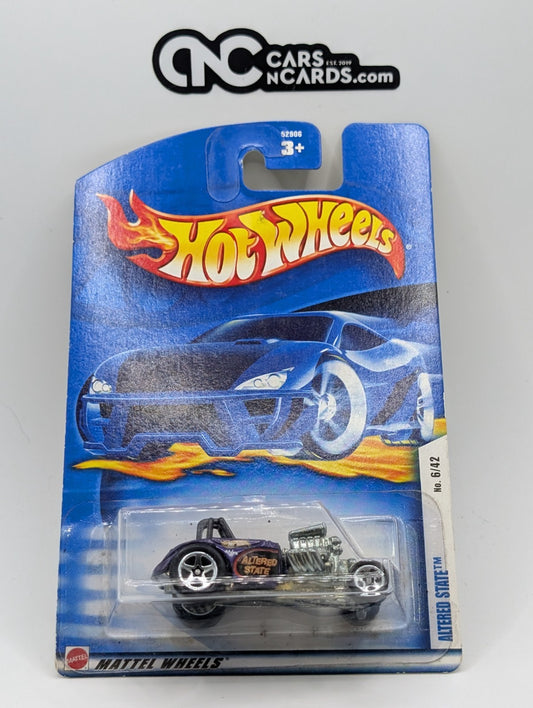 2002 Hot Wheels First Editions 6/42 Altered State Purple #18 (Card Damage)
