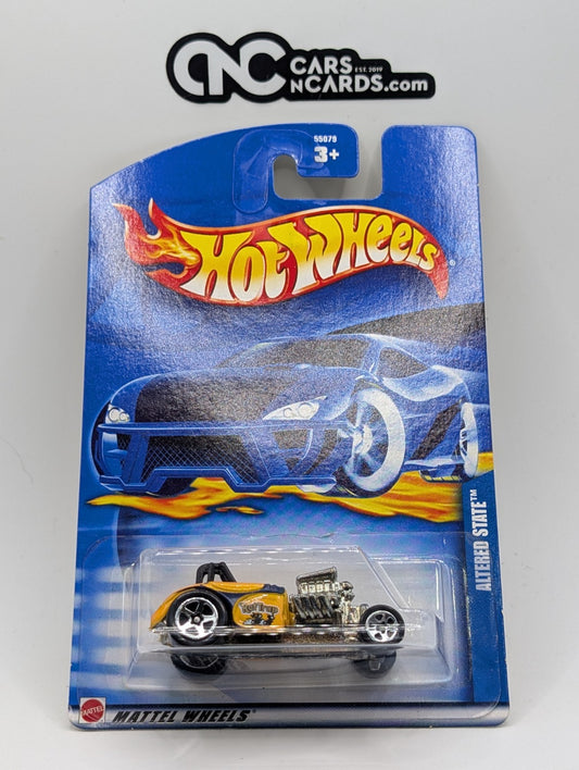 2002 Hot Wheels Altered State Yellow #194 (Soft Corners)