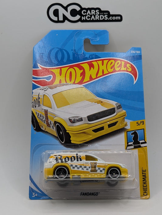 Hot Wheels Checkmate 5/9 Fandango 336/365 (Cracked Blister)