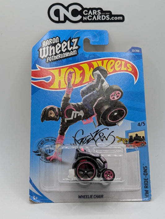 Hot Wheels HW Ride-Ons 4/5 Wheelie Chair 22/250 (Card Damage)