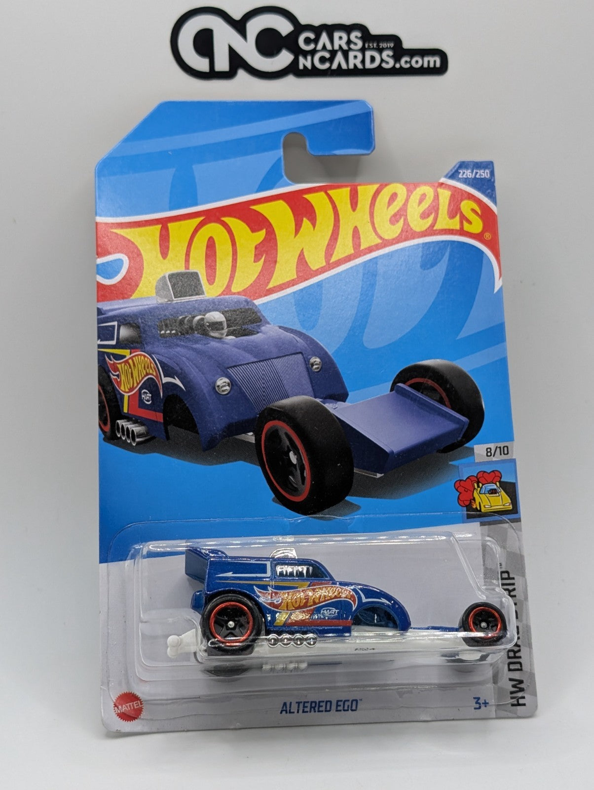 Hot Wheels HW Drag Strip 8/10 Altered Ego 226/250 (Soft Corners)