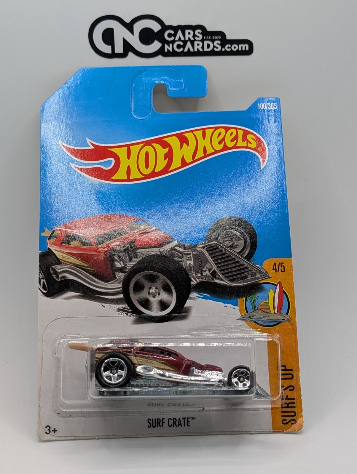 Hot Wheels Surf's Up 4/5 Surf Crate 100/365 (Soft Corners)