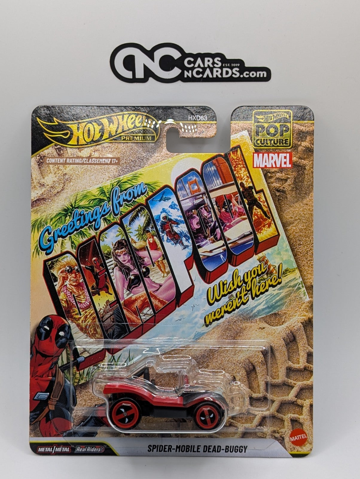 2026 Hot Wheels Premium Pop Culture Deadpool Spider-Mobile Dead-Buggy