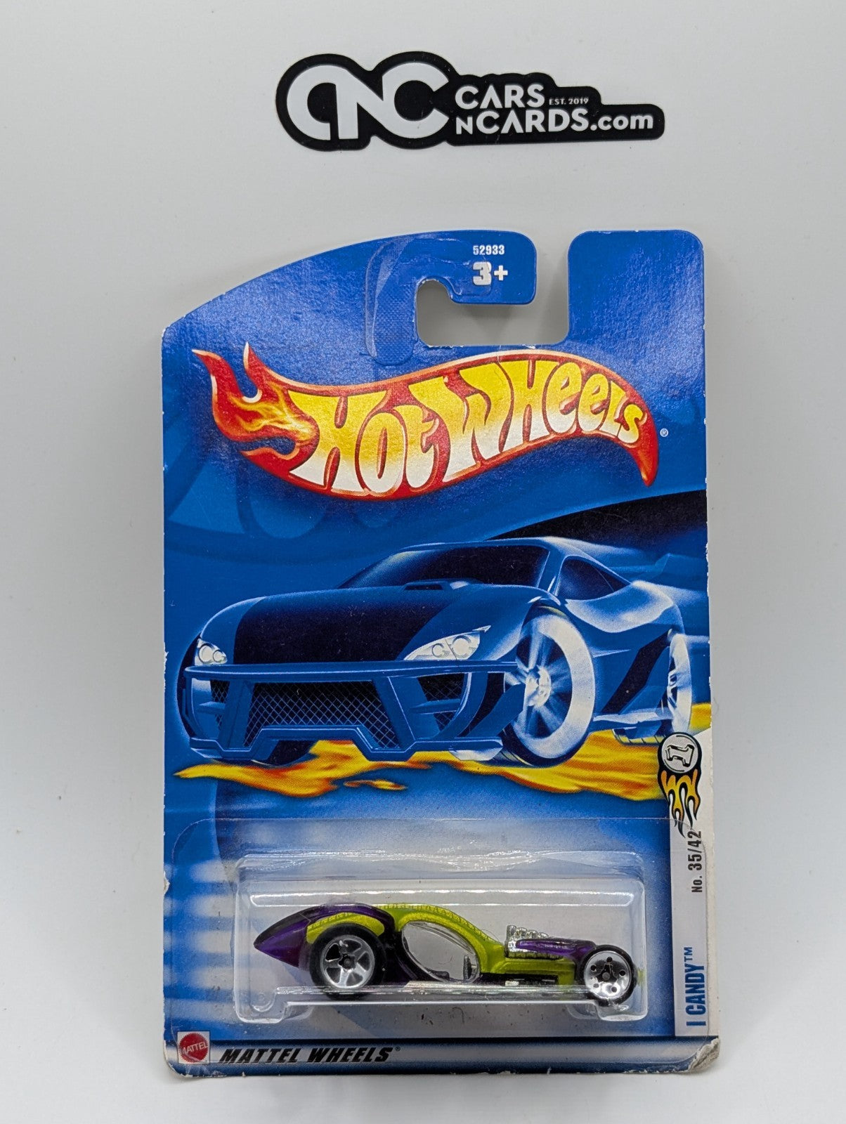 2002 Hot Wheels First Editions 35/42 I Candy (Card Damage)