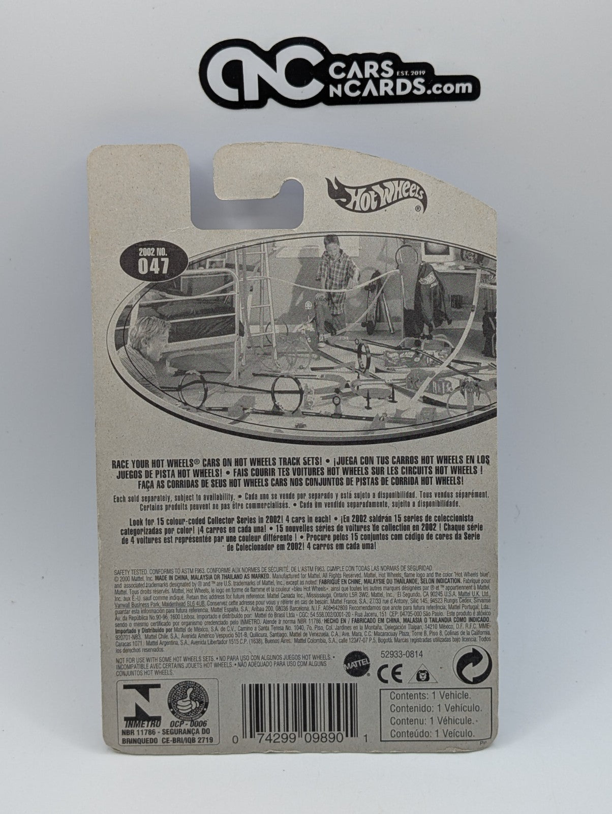 2002 Hot Wheels First Editions 35/42 I Candy (Card Damage)