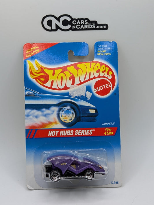 1995 Hot Wheels Hot Tubs 2/4 Vampyra Purple 13295 (Card Damage)