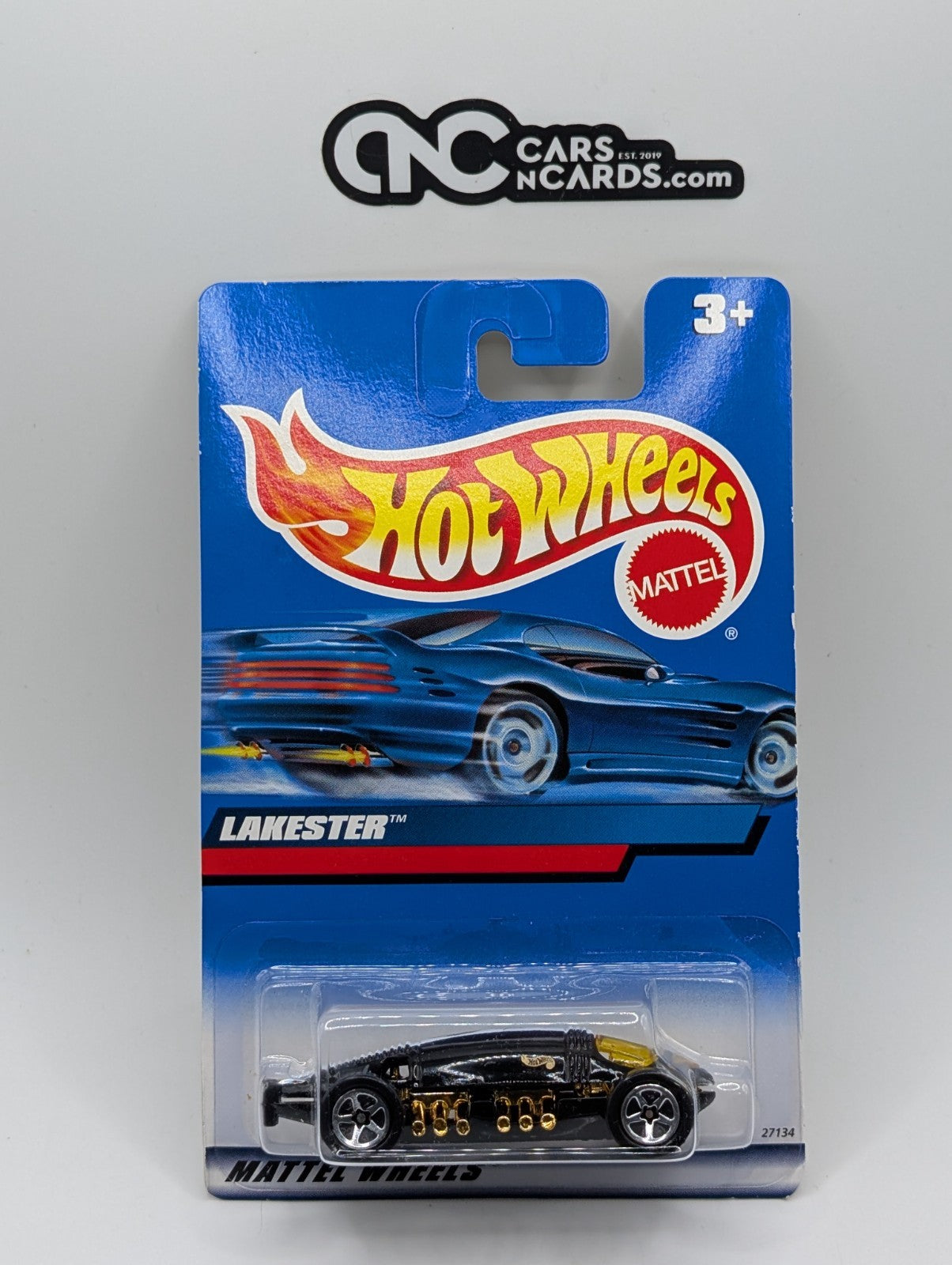 2000 Hot Wheels Lakester Black 27134 (Soft Corners)