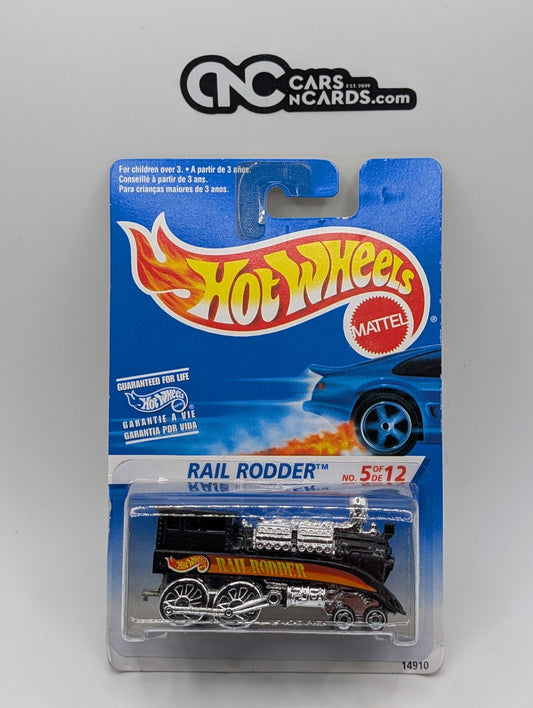 1996 Hot Wheels First Editions 5/12 Rail Rodder 14910 (Soft Corners)