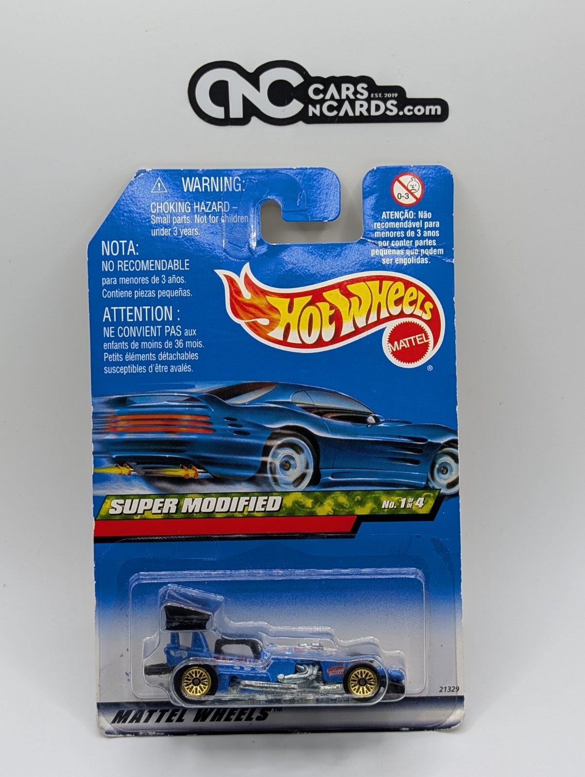 1999 Hot Wheels Classic Games 1/4 Super Modified KerPlunk (Card Damage)
