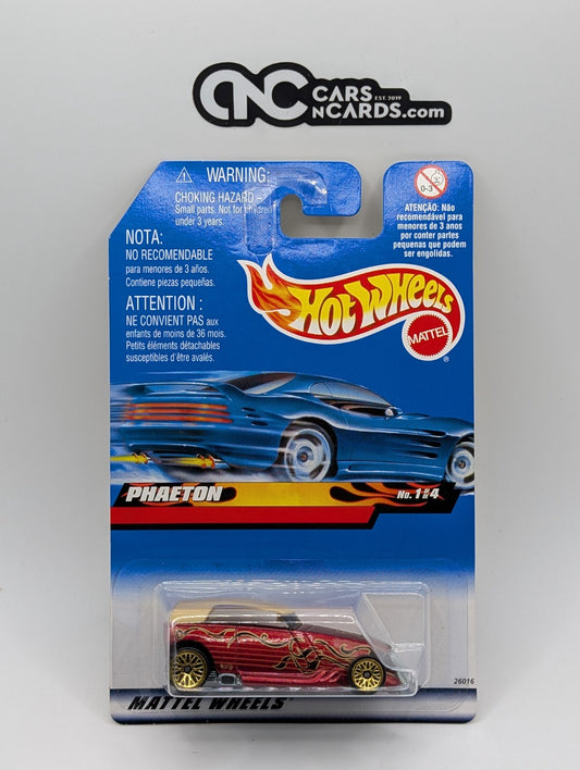 2000 Hot Wheels Hot Rod Magazine 1/4 Phaeton Red 26016 (Soft Corners)