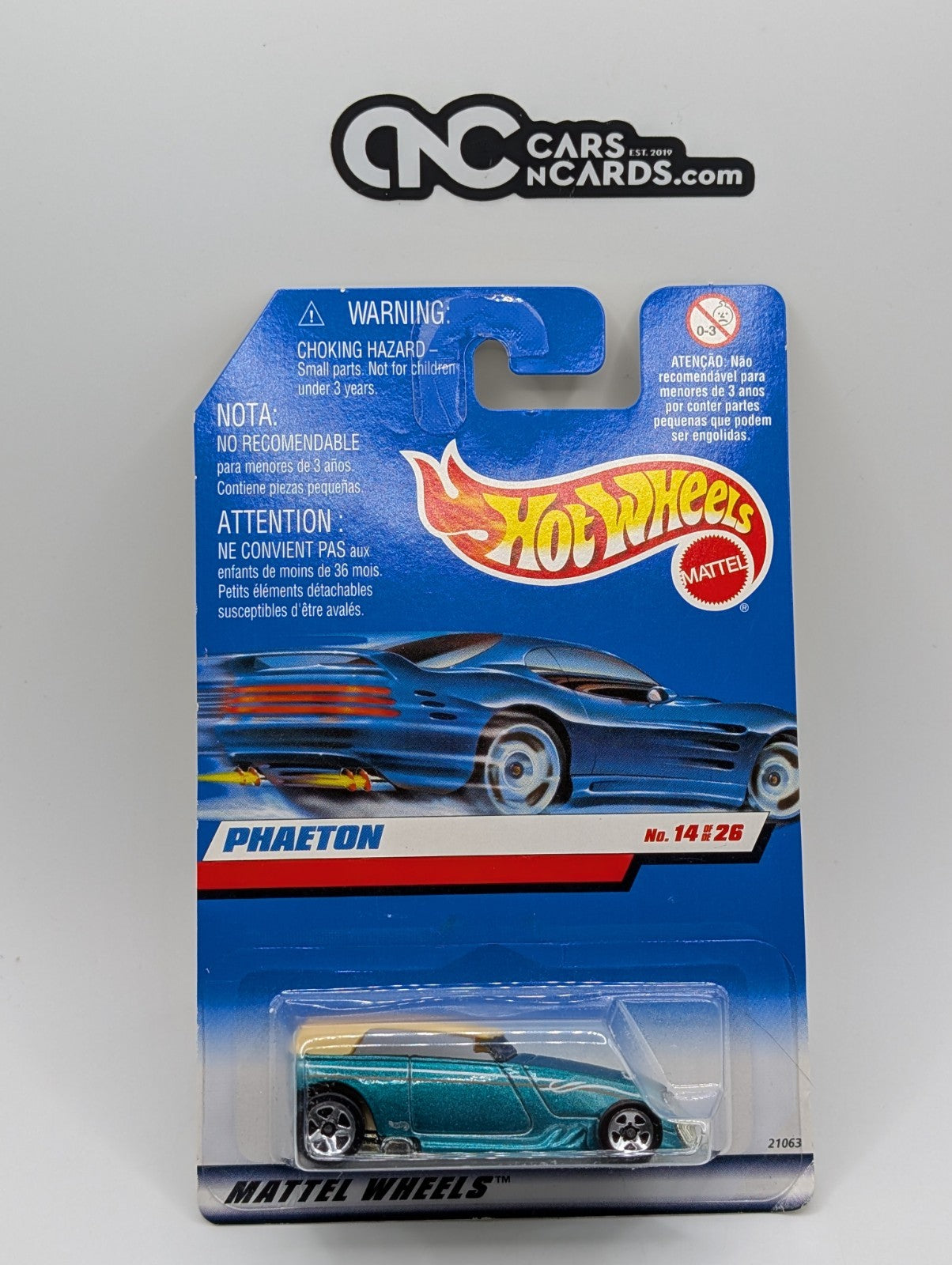 1999 Hot Wheels First Editions 14/26 Phaeton (Soft Corners)