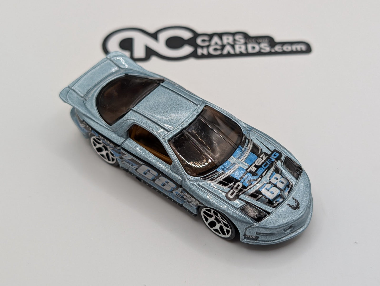 2007 Hot Wheels All Stars Pontiac Firebird IROC Blue LOOSE
