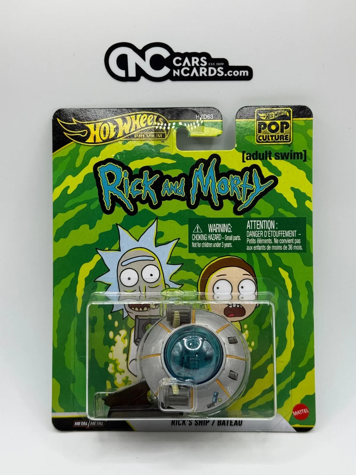 2026 Hot Wheels Premium Pop Culture Rick and Morty Rick's Ship Solid Case of 10