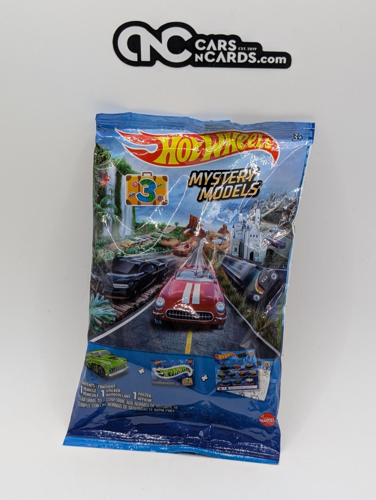 2022 Hot Wheels Mystery Models '55 Corvette Red SEALED