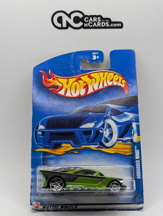 2002 Hot Wheels Nomadder What Green #192 (Card Damage)