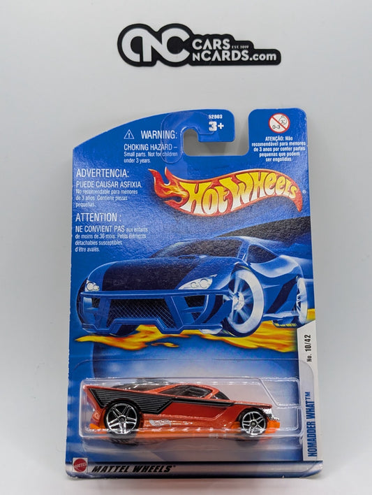 2002 Hot Wheels First Editions 10/42 Nomadder What Orange #22 (Soft Corners)