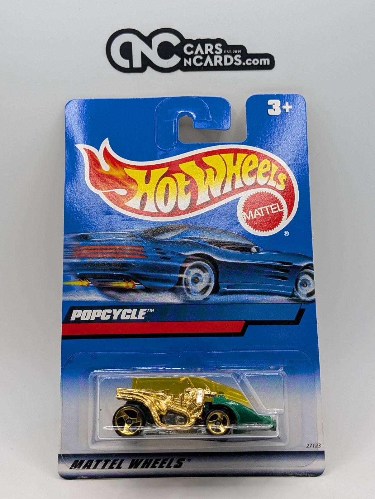 2000 Hot Wheels Popcycle Green #157 (Soft Corners)