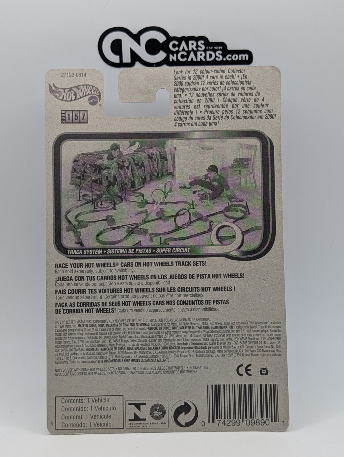 2000 Hot Wheels Popcycle Green #157 (Soft Corners)