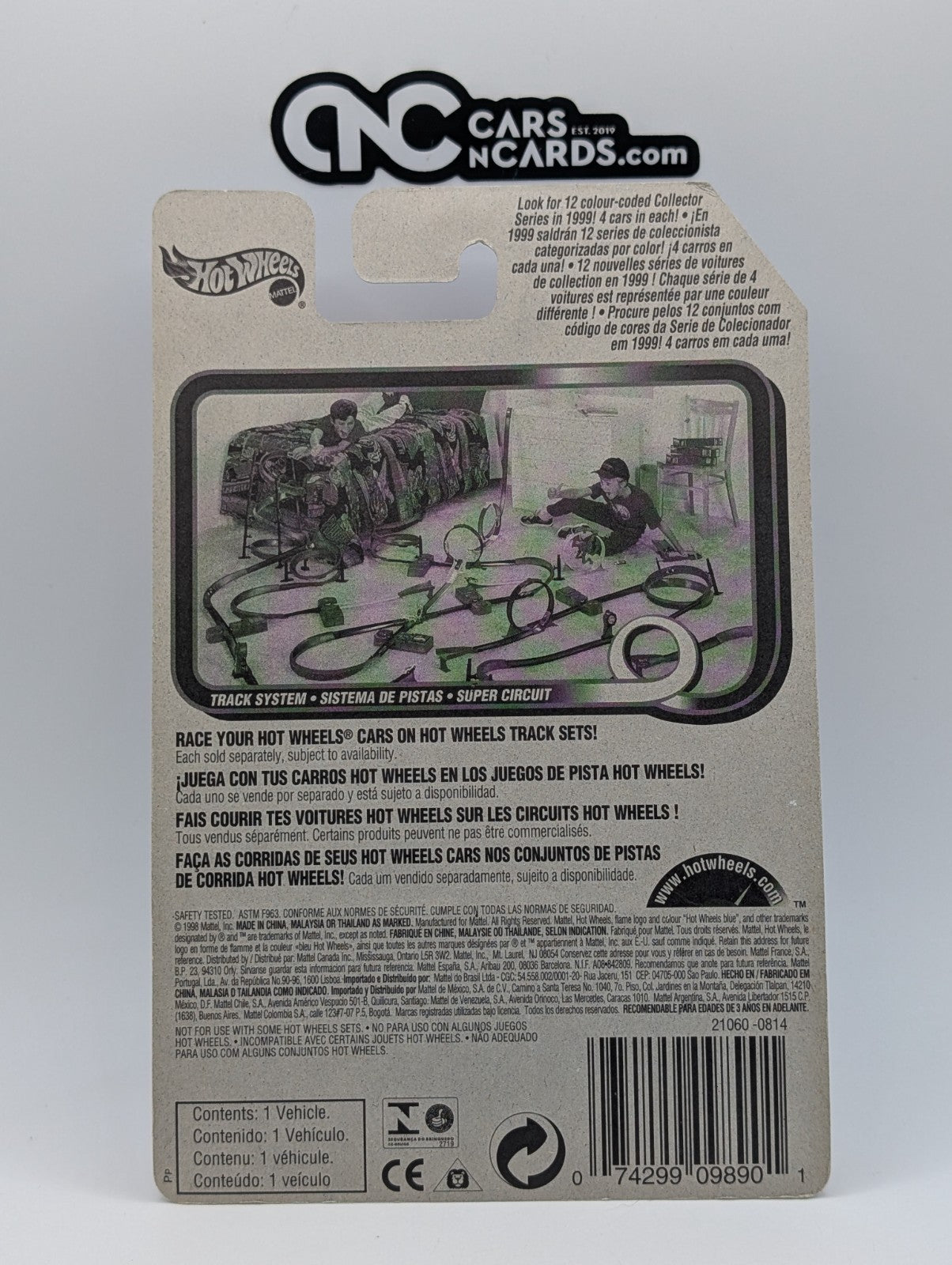 1998 Hot Wheels First Editions 13/26 Popcycle Purple 21060 (Soft Corners)