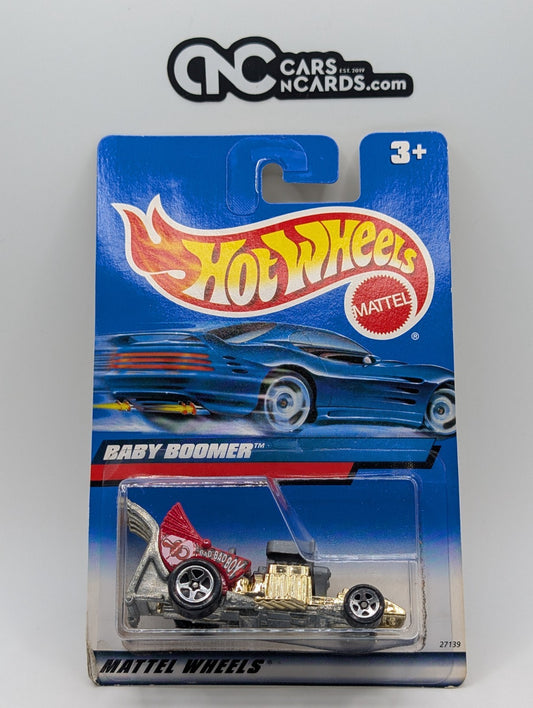 2000 Hot Wheels Baby Boomer Red #173 (Card Damage)