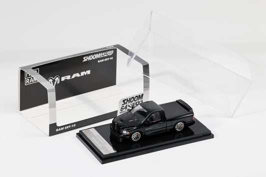 Shoom64 by GCD 1:64 2003 RAM SRT-10 LHD BLACK SHOOM-103-003