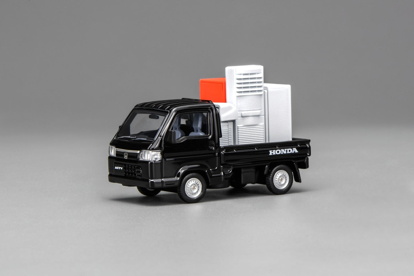 MOTORHELIX 1:64 Honda Acty Truck Customized Black Limited 600 pcs Worldwide