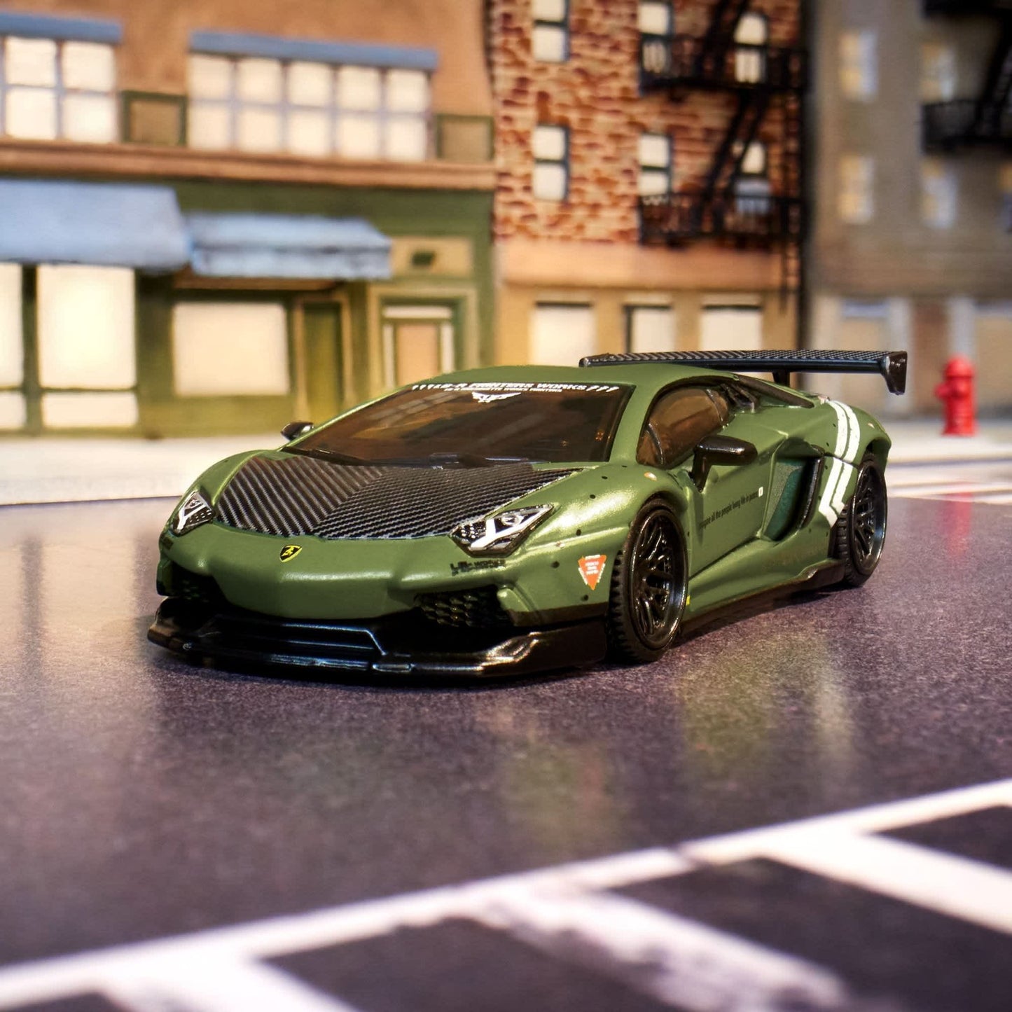 2026 Hot Wheels Elite 64 LBWK Lamborghini Aventador LP 700-4 With Protector