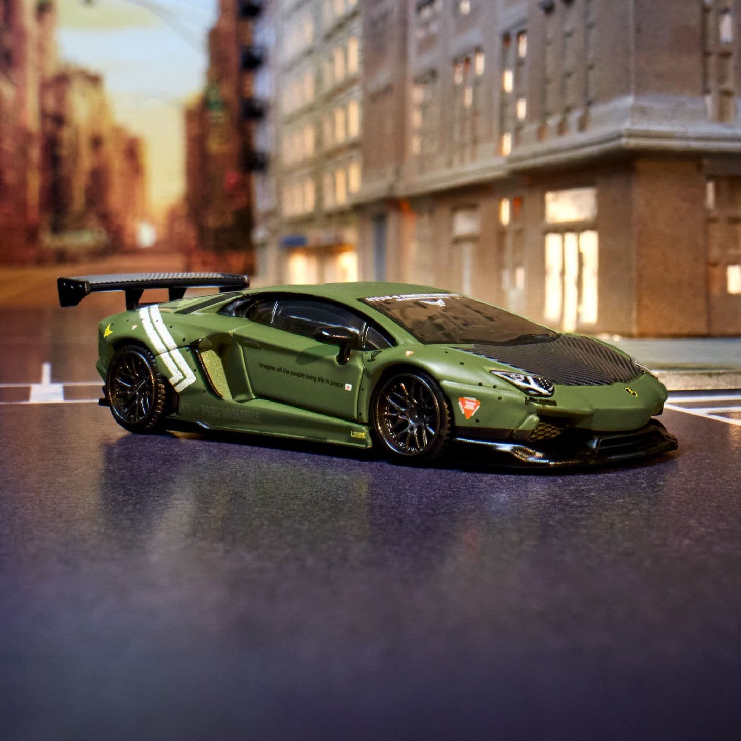 2026 Hot Wheels Elite 64 LBWK Lamborghini Aventador LP 700-4 With Protector