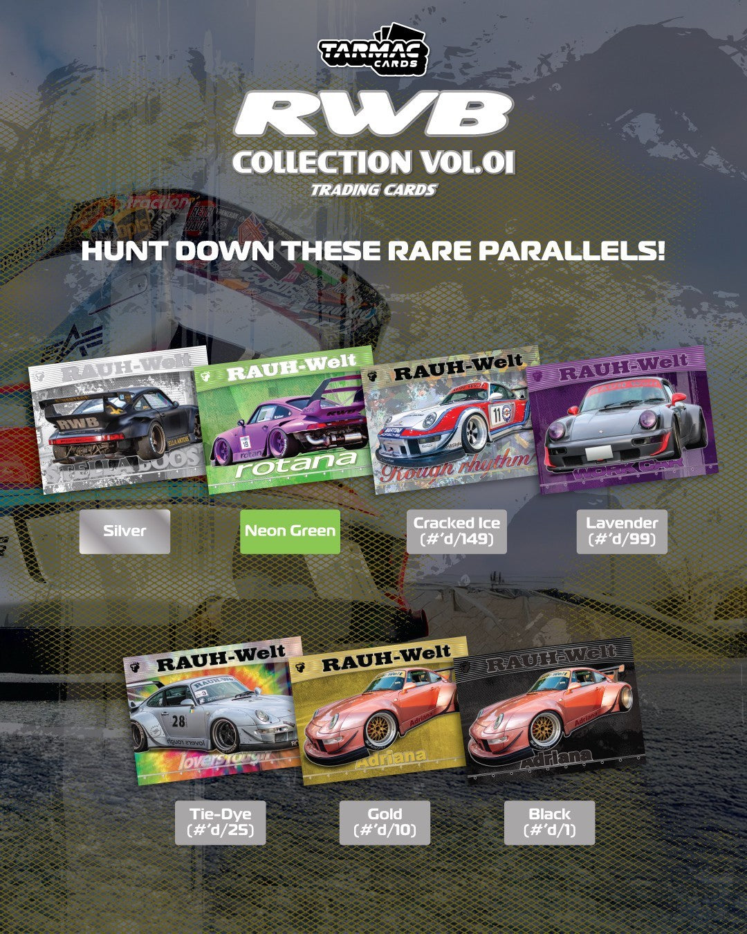 Tarmac Works Tarmac Cards RWB Collection Vol.01- Blaster Box TC-RWBC-B01