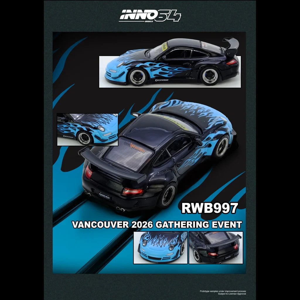INNO64 1:64 RWB 997 Vancouver 2026 Gathering Event IN64-997RWB-VCGT