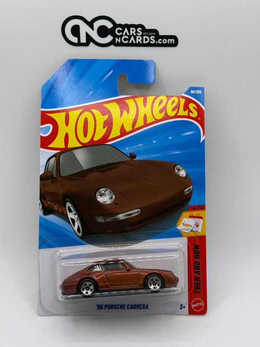 2026 Hot Wheels Then and Now 4/10 '96 Porsche Carrera Brown