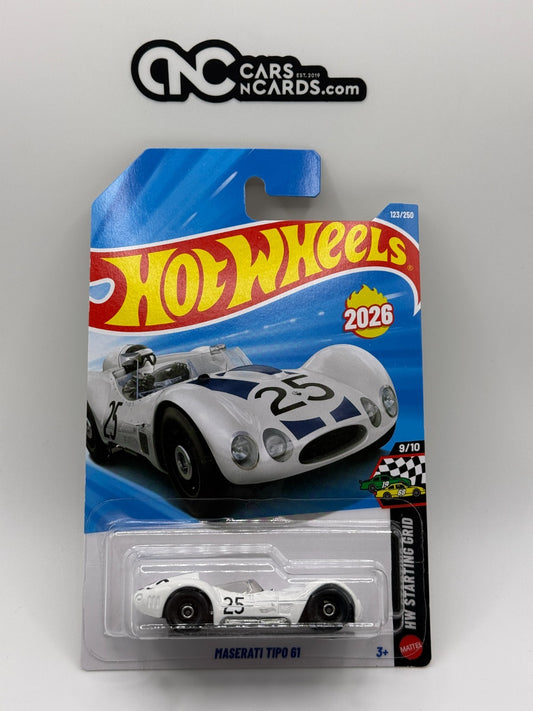 2026 Hot Wheels HW Starting Grid 9/10 Maserati Tipo 61