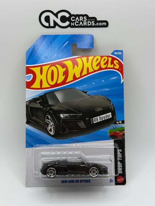2026 Hot Wheels Drop Tops 4/5 2019 Audi R8 Spyder Black