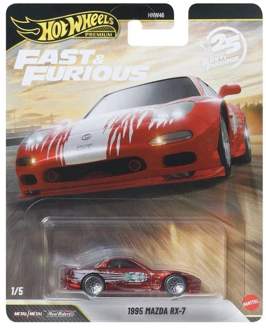 2026 Hot Wheels Fast & Furious 25th Anniversary 1995 Mazda RX-7 Chase