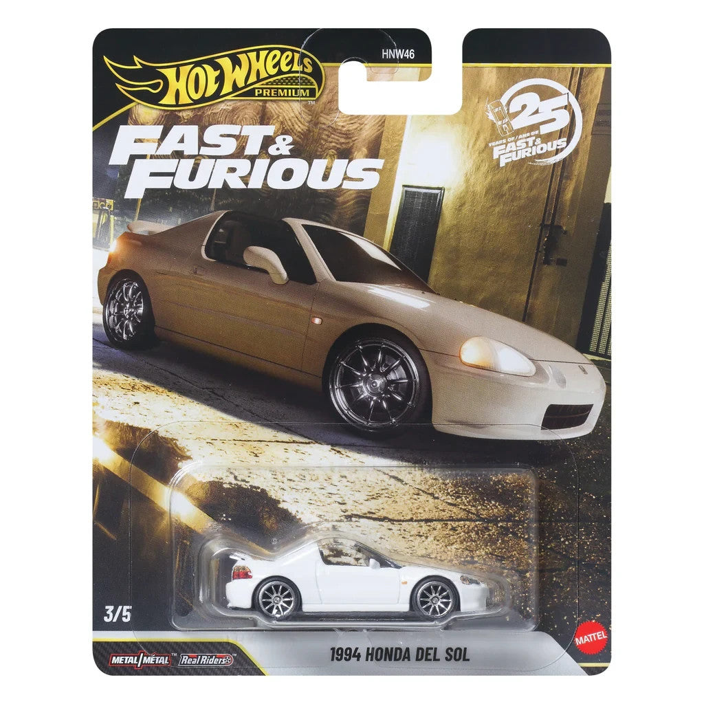 2026 Hot Wheels Fast & Furious 25th Anniversary 1994 Honda Del Sol