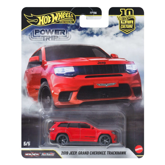 2026 Hot Wheels Premium Car Culture Power Trip Jeep Grand Cherokee Trackhawk