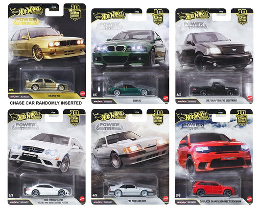 2026 Hot Wheels Car Culture 10th Anniversary Power Trip Factory Sealed R Case