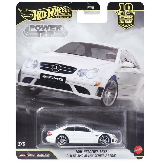 2026 Hot Wheels Premium Car Culture Power Trip 2008 Mercedes-Benz CLK 63 AMG